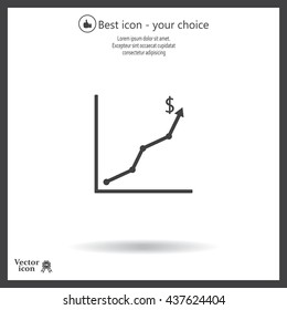Graph Icon Vector