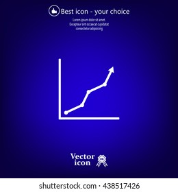 Graph Icon Vector