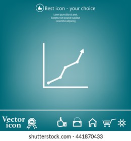 Graph Icon Vector