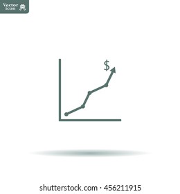 Graph Icon Vector