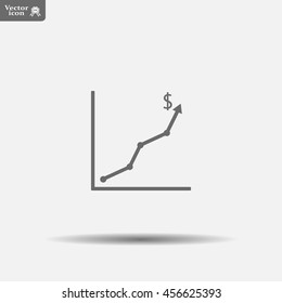Graph Icon Vector