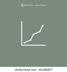 Graph Icon Vector