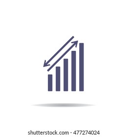Graph Icon Vector