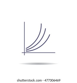 Graph Icon Vector