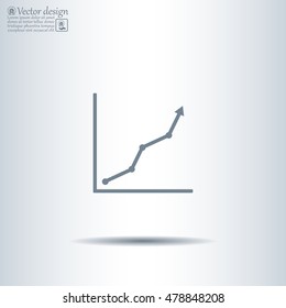 Graph Icon Vector