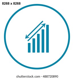 Graph Icon Vector