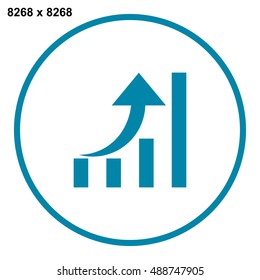 Graph Icon Vector