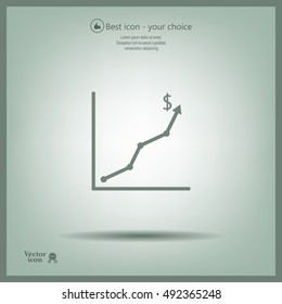 Graph Icon Vector