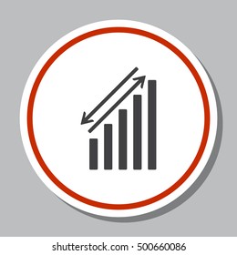Graph Icon Vector