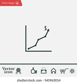 Graph Icon Vector