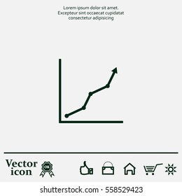Graph Icon Vector