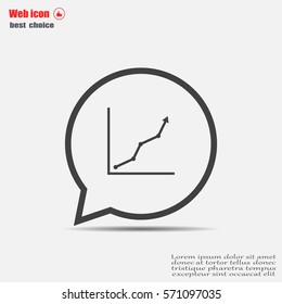 Graph Icon Vector