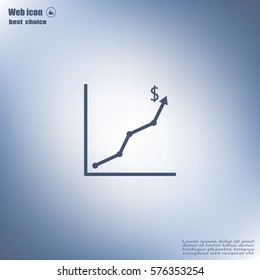 Graph Icon Vector