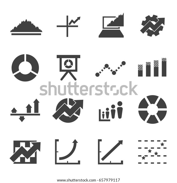 graph\
icon vector for business commercial market\
stock