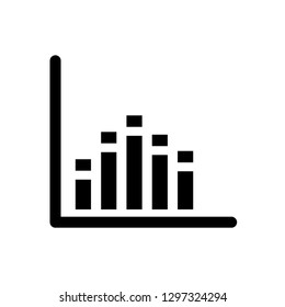 graph  icon vector, business graphic symbol flat icon vector design, schedule mark