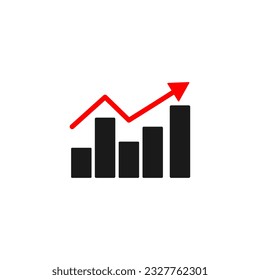 Graph Icon Vector. Chart Icon.