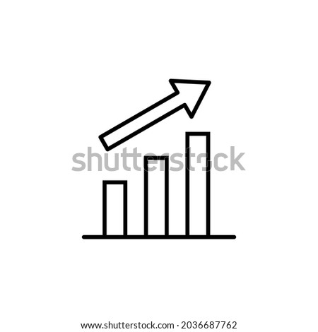 graph icon vector, graph chart icon, Chart icon vector.
