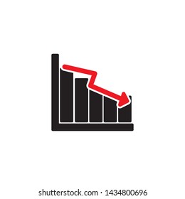 graph icon vector design template