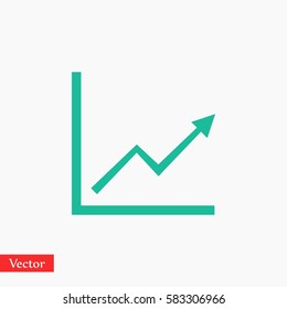 Graph Icon, Vector EPS 10 illustration style