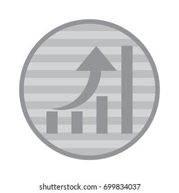 Graph Icon Vector flat design style