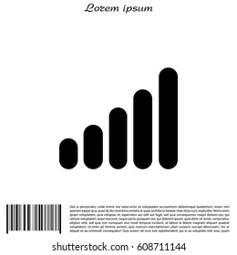 graph icon. vector illustration