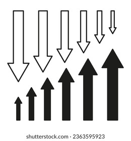 Graph icon. Vector illustration. EPS 10.