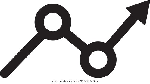 Graph Icon vector illustration on white background..eps
