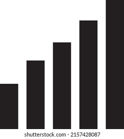 Graph Icon Vektorgrafik auf weißem Hintergrund.EPS

