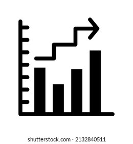 Graph Icon Vector Symbol Design Illustration