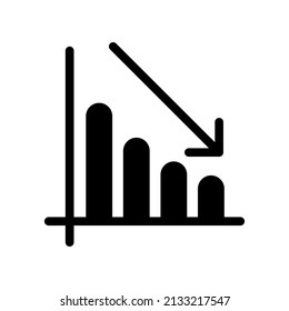 Graph Icon Vector Symbol Design Illustration