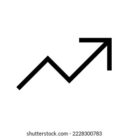 Graph Icon Vector Symbol Design Illustration