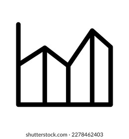Graph Icon Vector Symbol Design Illustration