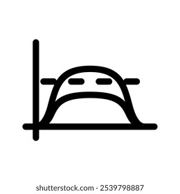 Graph Icon Vector Symbol Design Illustration