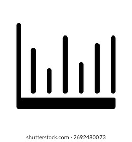 Ilustración de diseño de símbolo de Vector de icono de gráfico