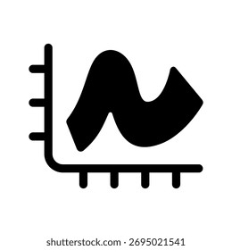 Graph Icon Vector Symbol Design Illustration