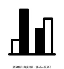 Ilustração de design de símbolo de vetor de ícone de gráfico