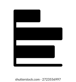 Ilustración de diseño de símbolo de Vector de icono de gráfico