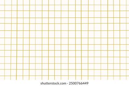 Graph ink doodle check paper. Printable squared grid paper with color lines. Geometric background for school, wrapping, invitations, card, scrapbooking, notebook, diary. Realistic lined paper blank.