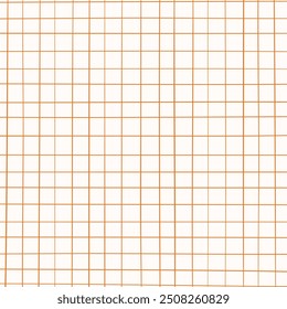 Graph ink doodle check paper. Printable squared grid paper with color lines. Geometric background for school, wrapping, invitations, card, scrapbooking, notebook, diary. Realistic lined paper blank.
