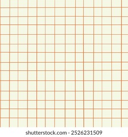 Graph ink doodle check paper. Printable squared grid paper with color lines. Geometric background for school, wrapping, invitations, card, scrapbooking, notebook, diary. Realistic lined paper blank.