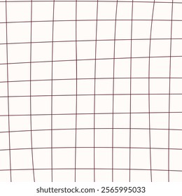 Graph ink doodle check paper. Printable squared grid paper with color lines. Geometric background for school, wrapping, invitations, card, scrapbooking, notebook, diary. Realistic lined paper blank.