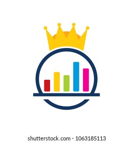 Graph King Logo Icon Design