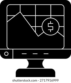 Línea de gráfico Vector Diseño de iconos