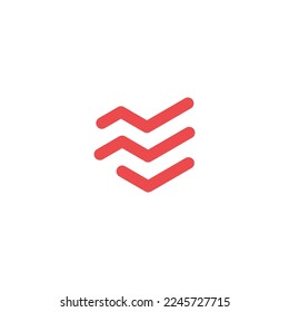 graph up logo design vector sign