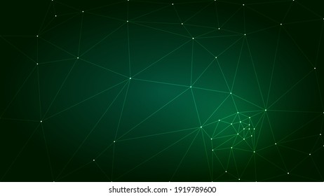 Graph network abstract background. Vector illustration.