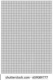 Graph Paper  1 mm Square  A4  size vector
