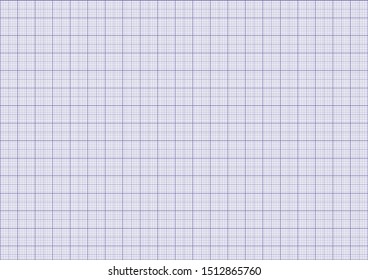 graph paper A5 sheet with millimeter grid