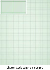 graph paper background with many small squares