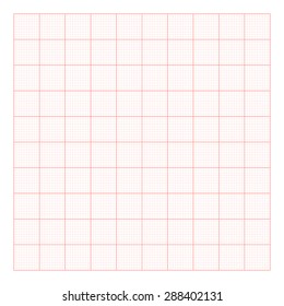 Graph paper background. Vector illustration.