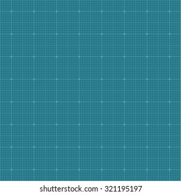 Graph Paper Grid Background, Dark Blue Color, 2d Vector, Eps 8